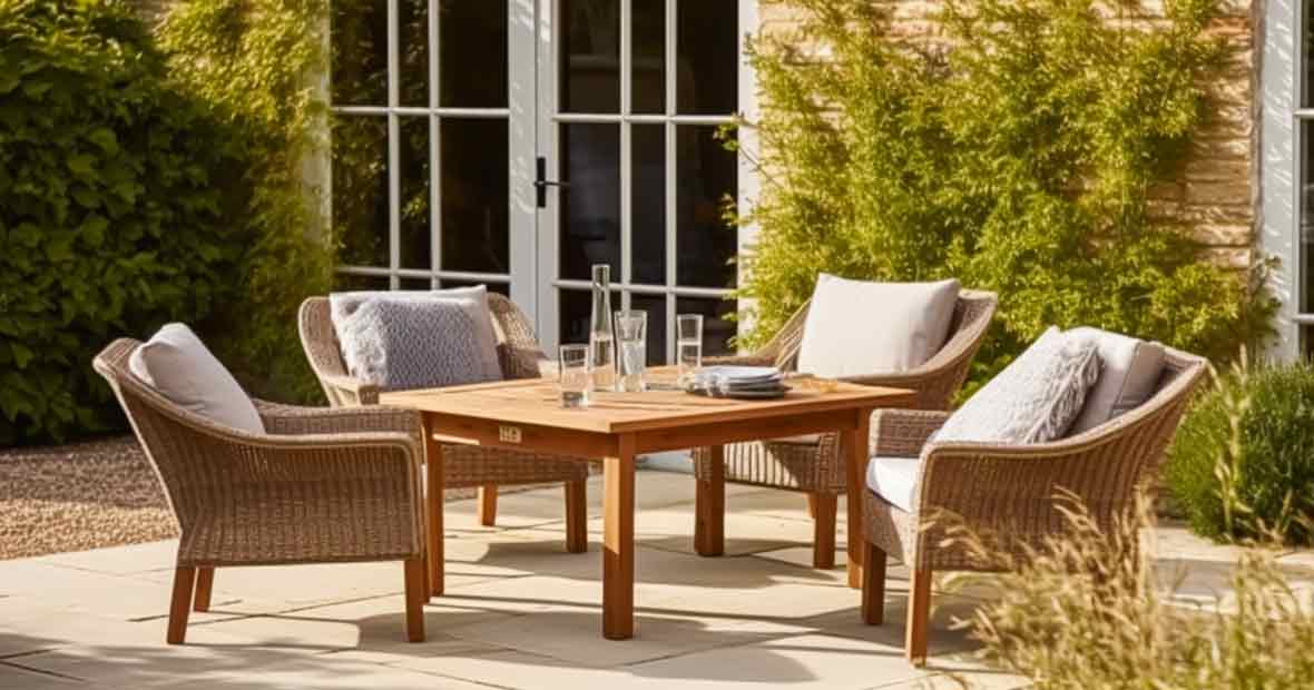 salon de jardin en bois